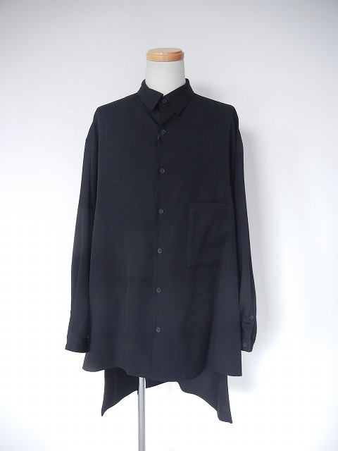ヨウジヤマモト　yohji yamamoto ヨウジヤマモトプールオム 11AW HP-J74-128 アーカイブ 烏抜染